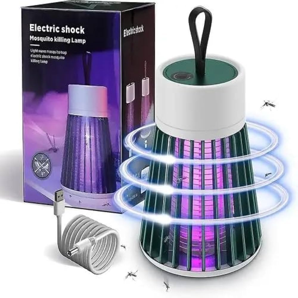 2 pcs Rechargeable Mosquito killer lamp - Image 4