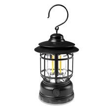 Vintage Campaign lamp - Image 2